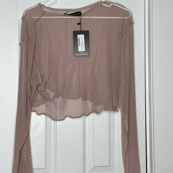 Long sleeve crop top - Picture 1 of 1